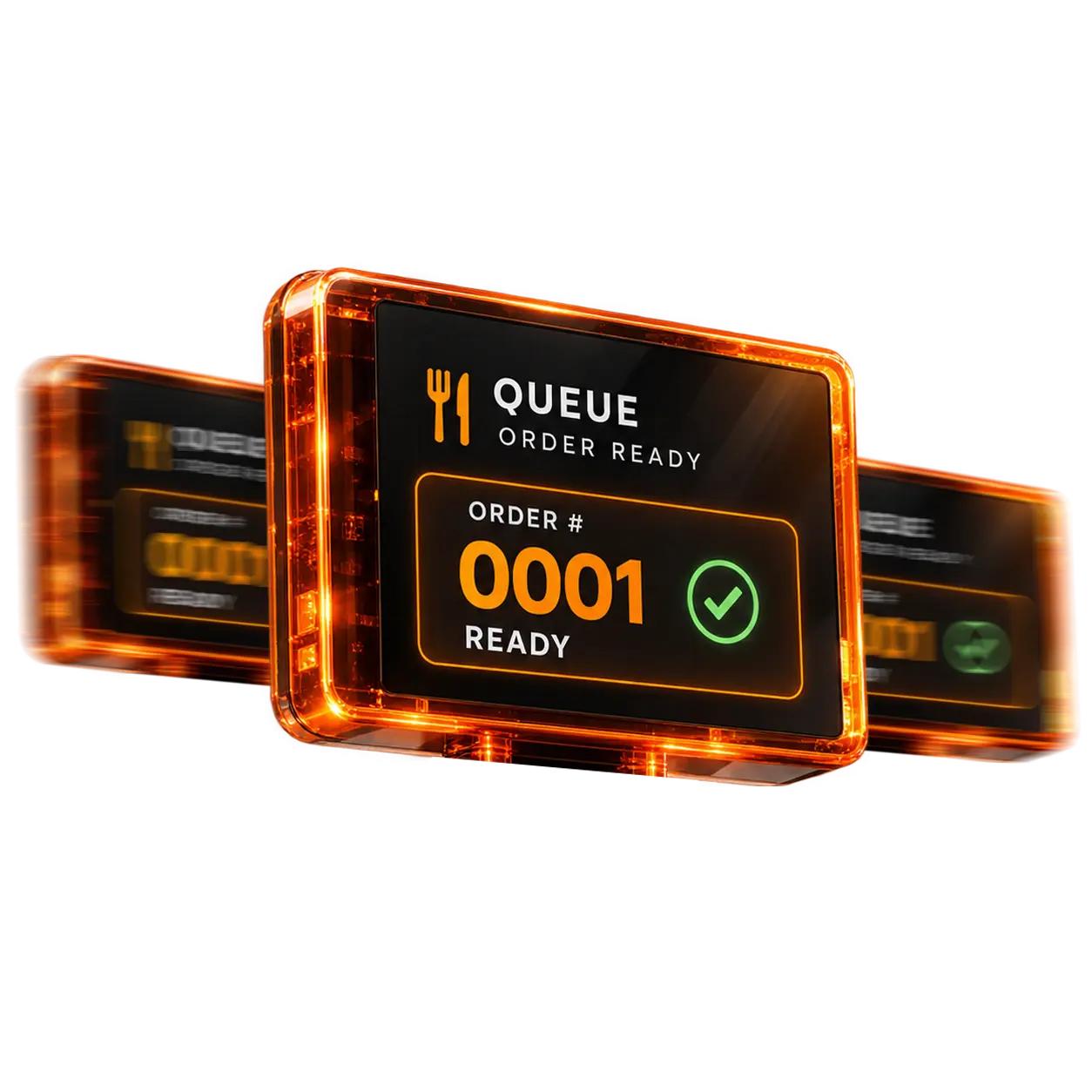 Order #0001 is ready